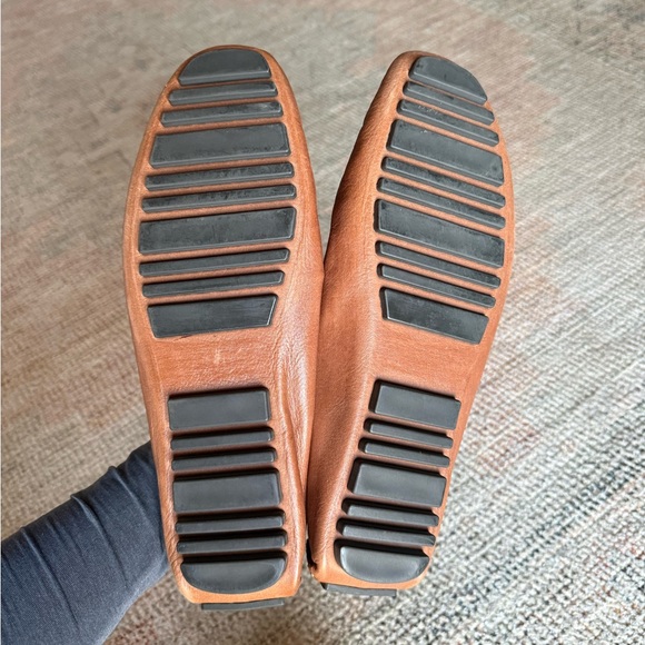 2 Nordstrom Men's Leather Loafers - Black and Brown 11 - Picture 5 of 6